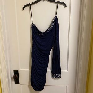 Sparkly body con homecoming dress